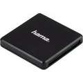 Hama 124022 USB-3.0-Multikartenleser, SD/microSD/CF, Schwarz
