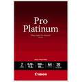 Canon PT-101 glnzend Photo Paper Pro Platinum - Fotopapier - A4 (210 x 297 mm) - 300 g/m2 - 20 Blatt