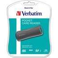 Verbatim 97709 USB 2.0 Card Reader, Pocket Memory, Lesegert