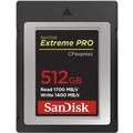SanDisk CF Extreme PRO CFexpress 512GB, Typ B, (SDCFE-512G-GN4NN)  [1700MB/s Lesen, 1400MB/s Schreiben]