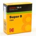 Kodak Tri-X 200D/160T 7266 8mm x 15m, Perf. 1R B&W Super 8 Film  CAT 188 9575
