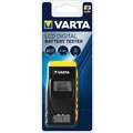 Varta 00891101401 Batterietester, LCD Digital fr AA, AAA, C, D, 9V