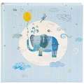 Goldbuch 15462 Baby Album Blue Elephant  [30x31cm, 60 weie Seiten, 4 illustrierte Seiten]