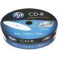 Hewlett-Packard CD-R 80Min/700MB/52x Bulk Pack (50 Disc) Inkjet Full Size Printable Surface