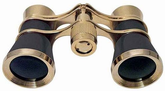 Braun Binocular 3x25 OPERA gold/schwarz    Opernglas/Theaterglas
