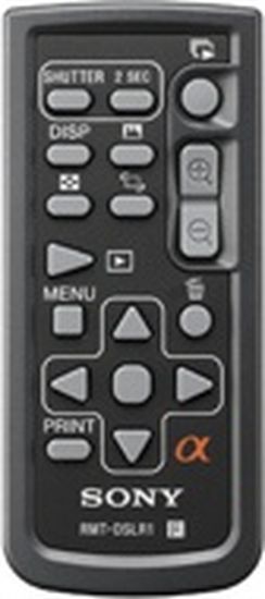 Sony RM-VPR1 Kabel-Fernbedienung mit Multi-Terminal-Anschluss Schwarz
