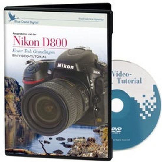 Kaiser 6433 Video-Tutorial Nikon D800, Erweiterte Funktionen (DVD, deutsch)
