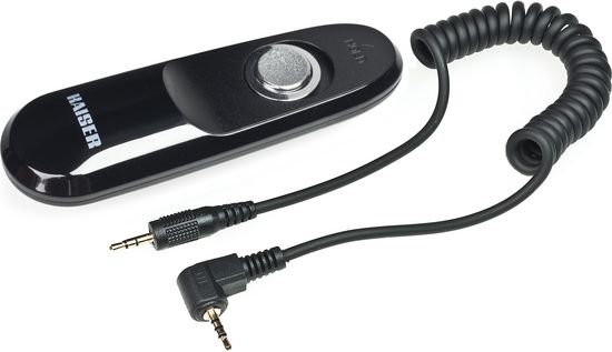 Kaiser 6192 MonoCR-P1, Kabel-Fernauslser, Panasonic, Leica, 2.5 mm Klinkenstecker  [z.B. GX1, G2, G3, G6, GH2, FZ 200]