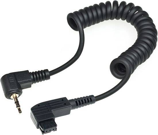 Kaiser 7008 Kamera-Auslsekabel fr 7001/7002, 3 Pin-Anschluss, 1S, fr SONY/MINOLTA