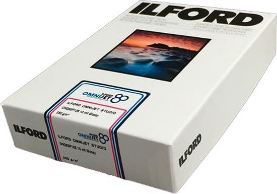 Ilford 2008012 Omnijet Studio Satin, 250g/m�, 50 Blatt, A4, 21x29,7cm