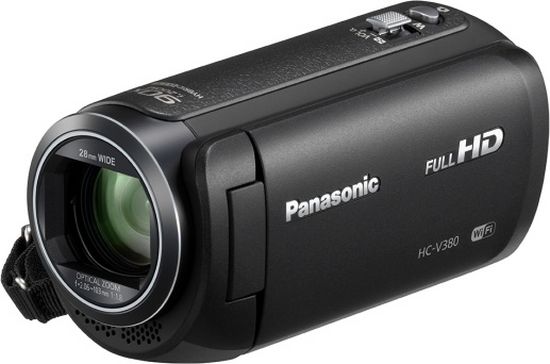 Panasonic HC-V380EG-K schwarz Megazoom Full HD Camcorder