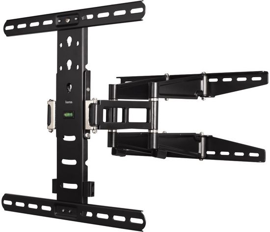 Hama 108756 TV-Wandhalterung FULLMOTION Ultraslim, 5 Sterne, 142 cm (56"), Schwarz