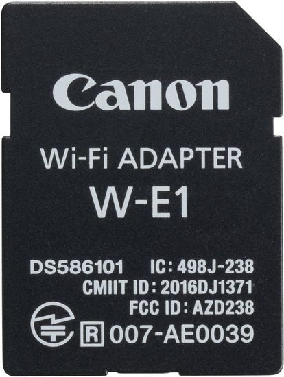 Canon W-E1 WiFi Adapter  [EOS 7D Mark II, EOS 5DS, 5DS R]