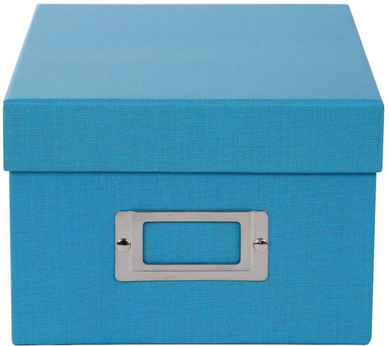 Goldbuch 85973 Fotobox - Aufbewahrungsbox BELLA VISTA trkis, fr 700 Fotos 10x15