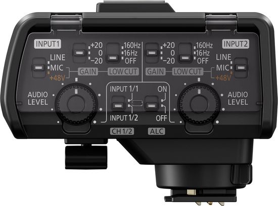 Panasonic DMW-XLR1E Schwarz XLR-Mikrofonadapter  [GH5/S und S1/S1R]