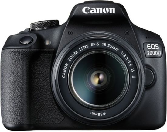 Canon EOS 2000D + EF-S 3,5-5,6/18-55 mm IS II Kit