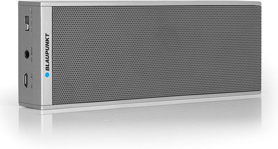 Blaupunkt BT 20 silber Stereo Bluetooth-Lautsprecher