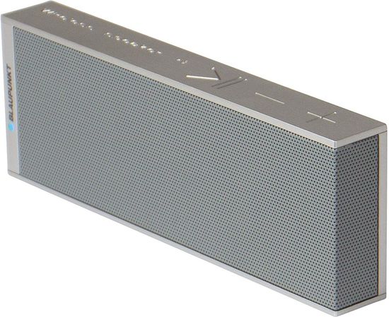 Blaupunkt BT 20 silber Stereo Bluetooth-Lautsprecher
