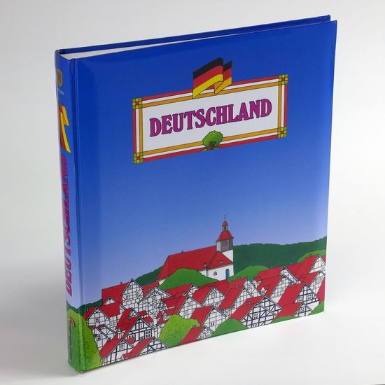 Henzo 1137107 Fotoalbum Urlaub DEUTSCHLAND 280 x 305mm, 60 Seiten weiss