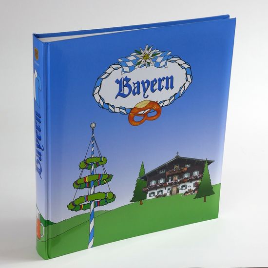 Henzo 1137407 Fotoalbum Urlaub Bayern 280 x 305mm, 60 Seiten weiss