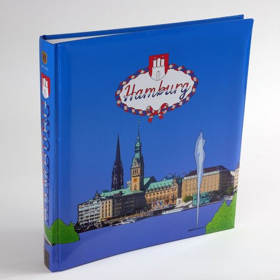 Henzo 1139107 Fotoalbum Urlaub Hamburg 280 x 305mm, 60 Seiten weiss