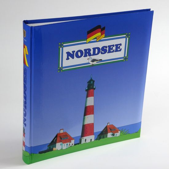 Henzo 1135907 Fotoalbum Urlaub Nordsee 280 x 305mm, 60 Seiten weiss