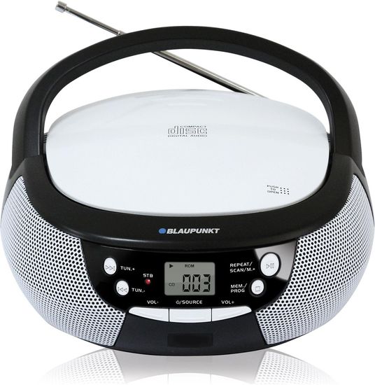Blaupunkt B 3 BK Boombox mit Radio/CD/MP3-Player