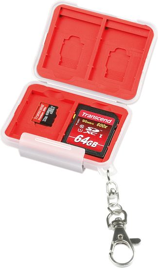 Kaiser 6492 Speicherkartenbox, fr 4 Speicherkarten SD und 4 Speicherkarten microSD