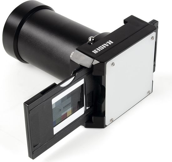 Kaiser 6506 Zoom Dia Duplikator fr Digi SLR  [inklusive Filterringe 52 u.58]