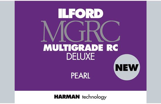 Ilford 1180178 Multigrade RC Deluxe pearl 13x18 cm 25 Blatt NEU