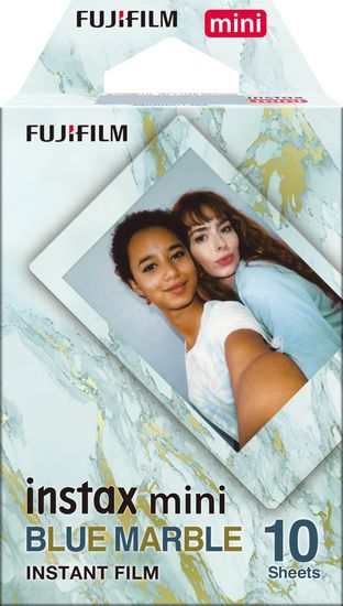 Fuji instax mini Film Blue Marble 10 Blatt