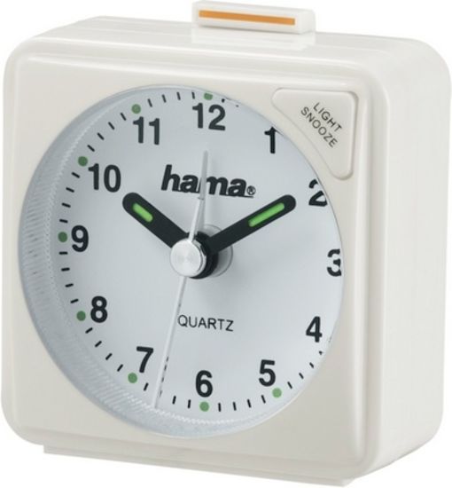 Hama 186330 Reisewecker "A50", wei