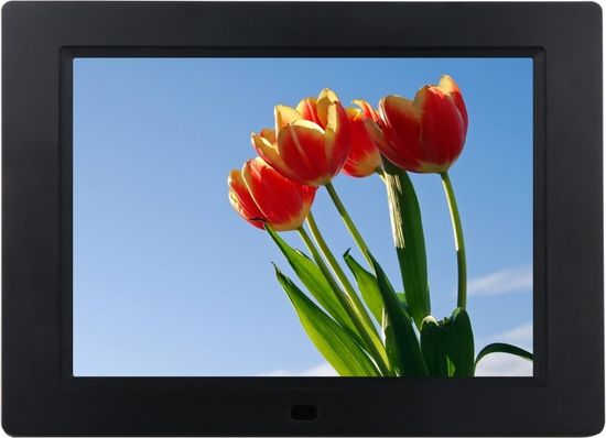 Braun 8" Digi Frame 857 Full HD Video schwarz, Digitaler Bilderrahmen