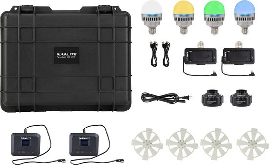 Kaiser 3676 NANLITE PavoBulb 10C 4Kit