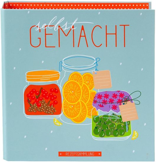 Goldbuch 69028 Rezeptordner "selbst GEMACHT"  [21x24cm, 25 bedruckte Bltter]