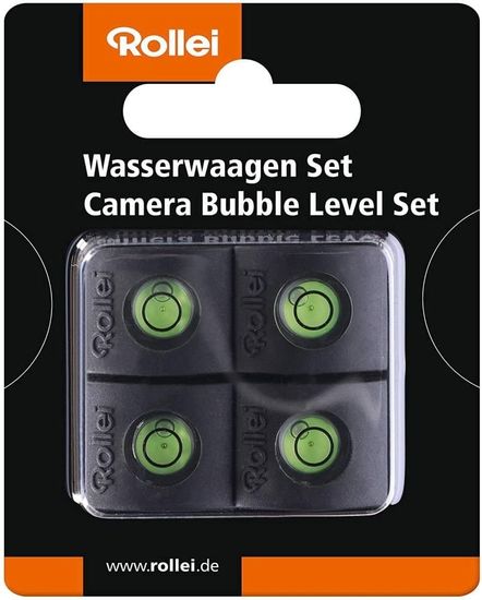 Rollei 22672 Wasserwaagen-Set  Aufsteckwasserwage zum korrekten Ausrichten der Kamera