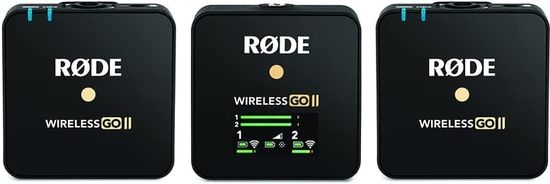 Rode Wireless GO II digitales 2-Kanal Drahtlos Mikrofonsystem
