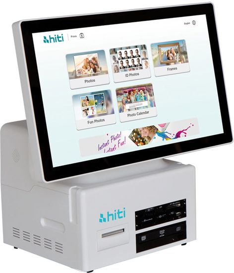 Hiti Libra 220, 21,5"  Multimedia Photo Kiosk Terminal