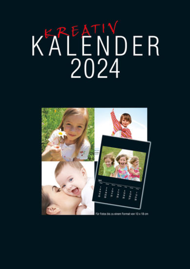 Kalender 2024 fr Bilder bis 20x30 cm, 10 Stck